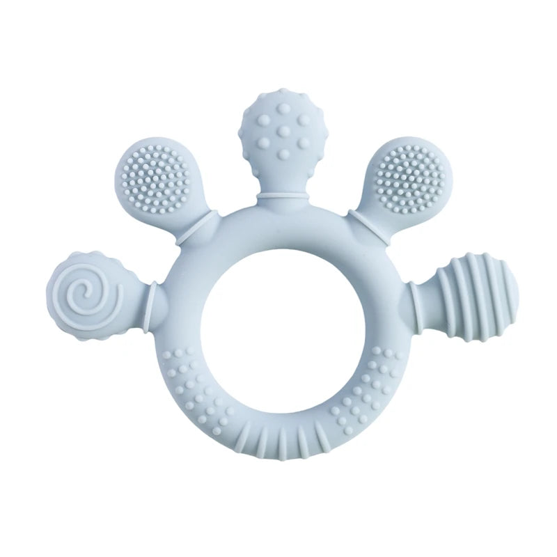 BPA-Free Silicone Teether Rattle