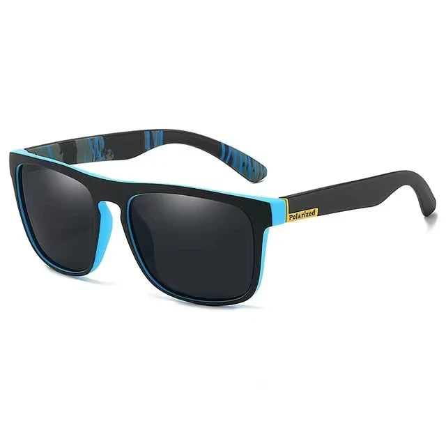 Polarized Retro Square Sunglasses Set