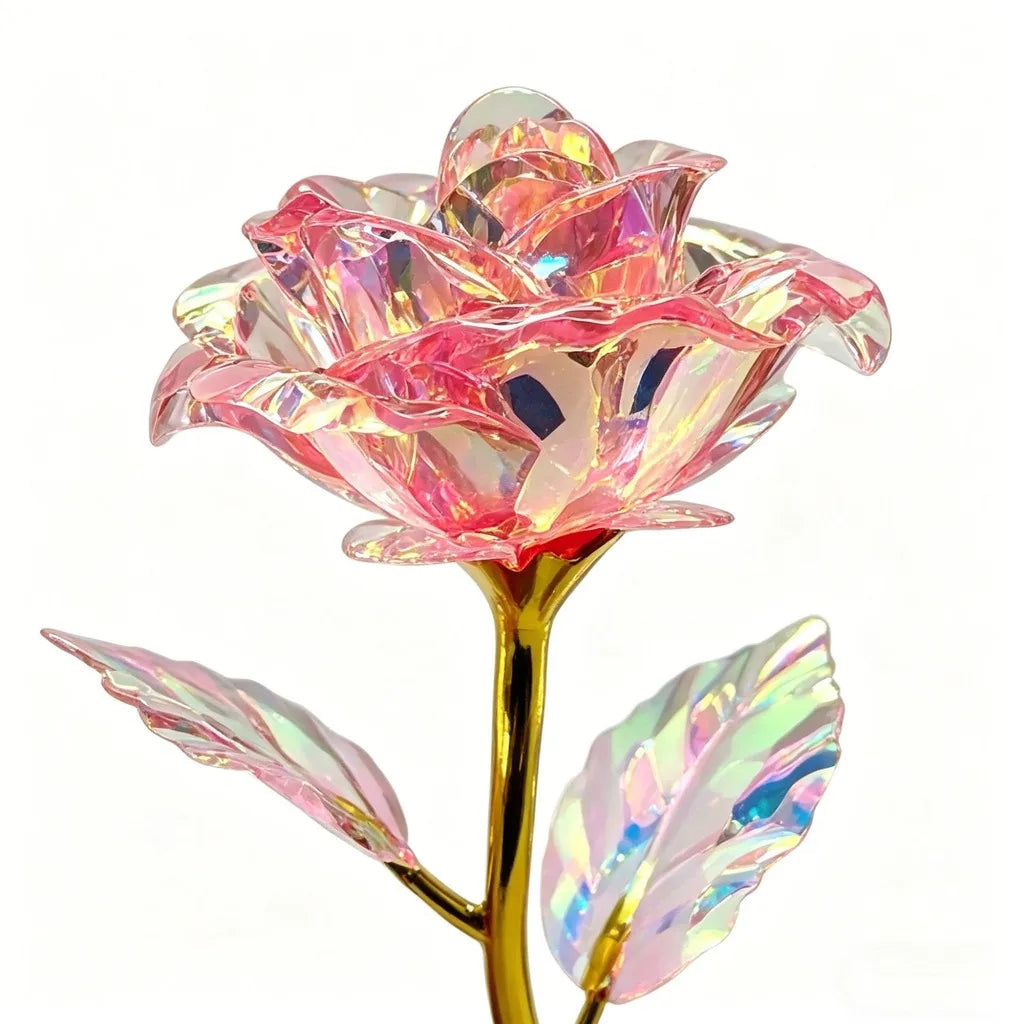 Transparent Decorative Rose