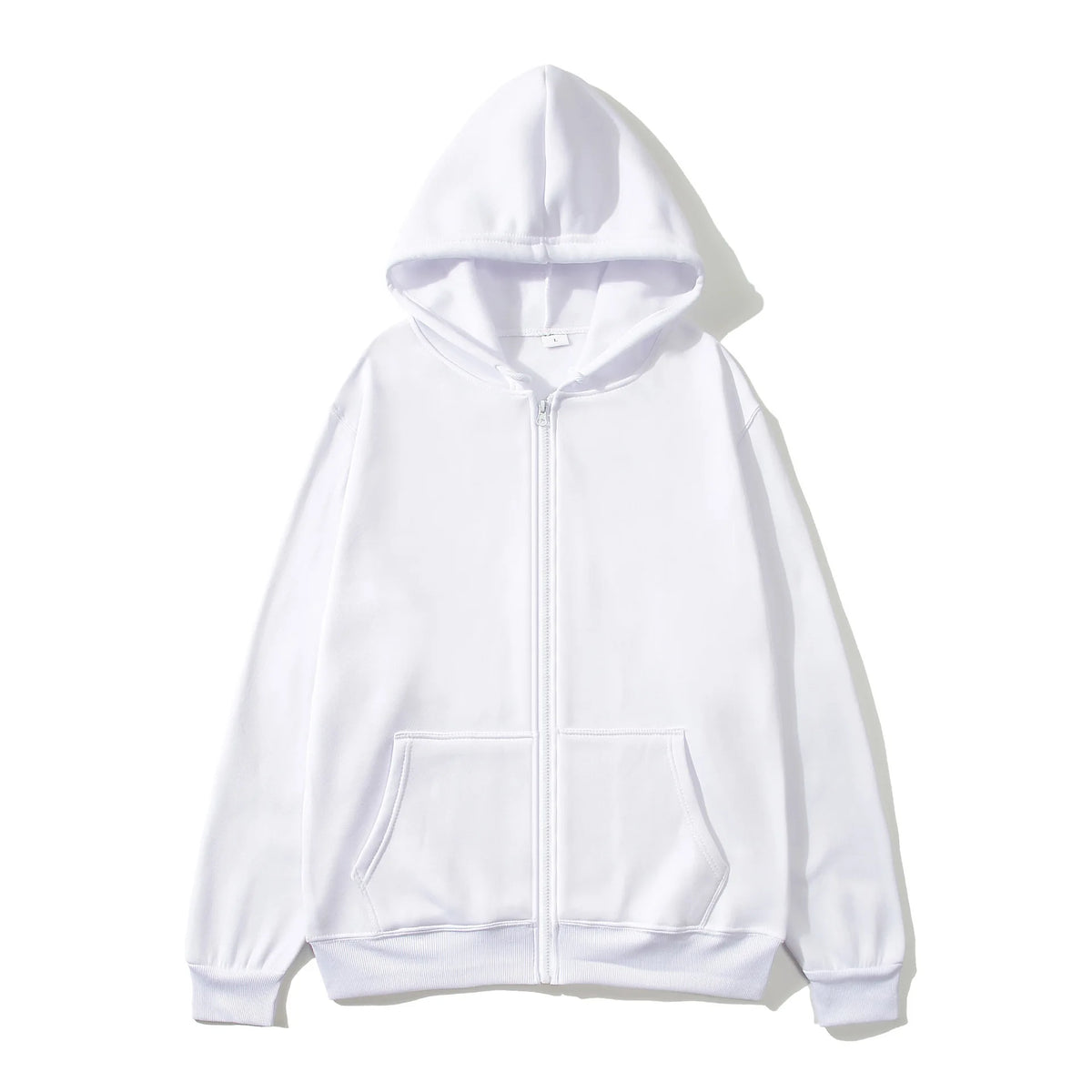 Men's Loose Zip-Up Hoodie