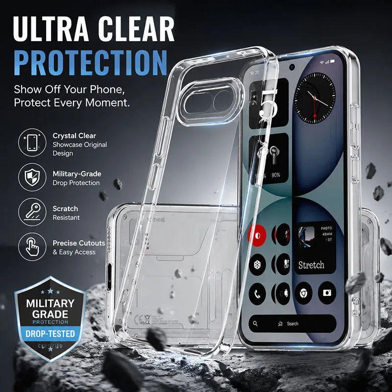 كفر شفاف لـ Nothing Phone 4A Pro