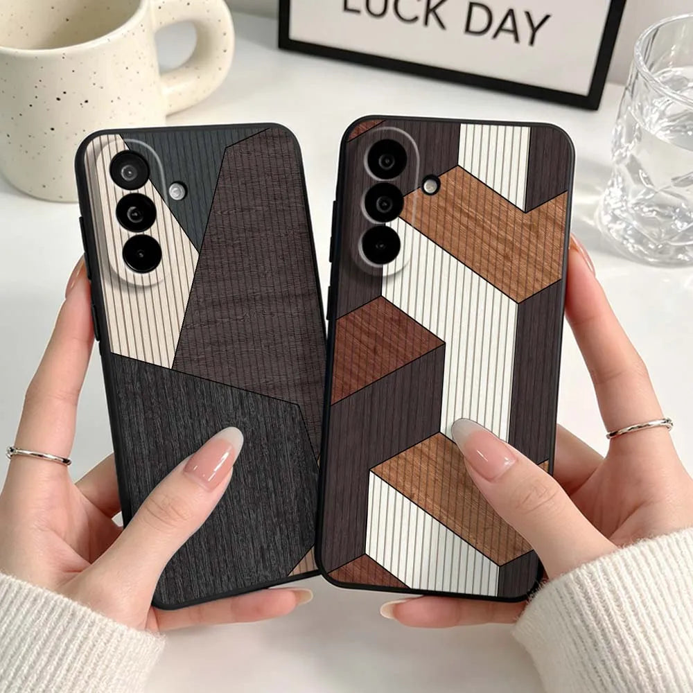 🌳 Vintage Wood Grain Phone Case