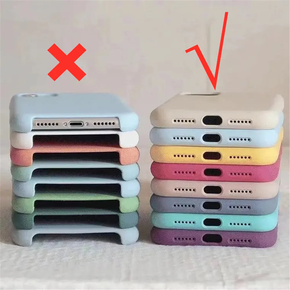 Liquid Silicone iPhone Case