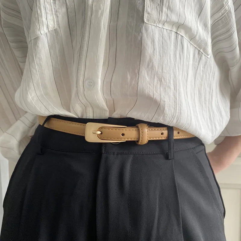 Women's Thin Decorative Belt