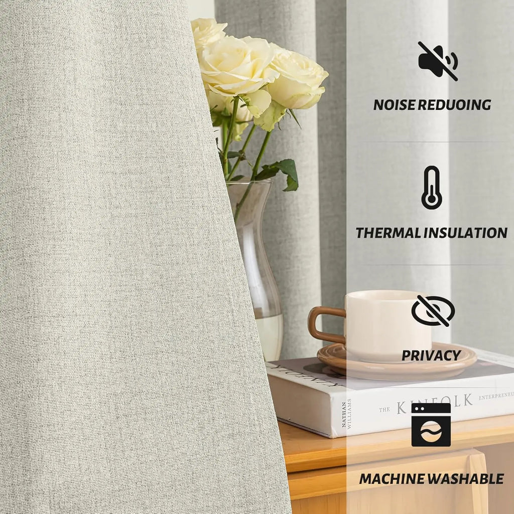 Blackout Curtains – Custom Height
