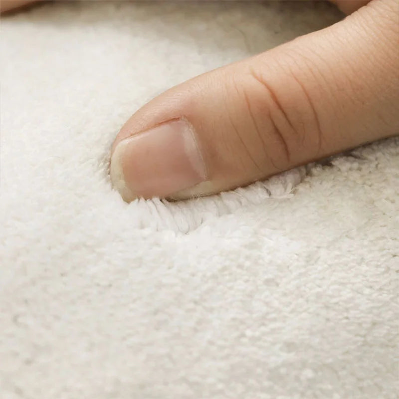 Fluffy Round Rug
