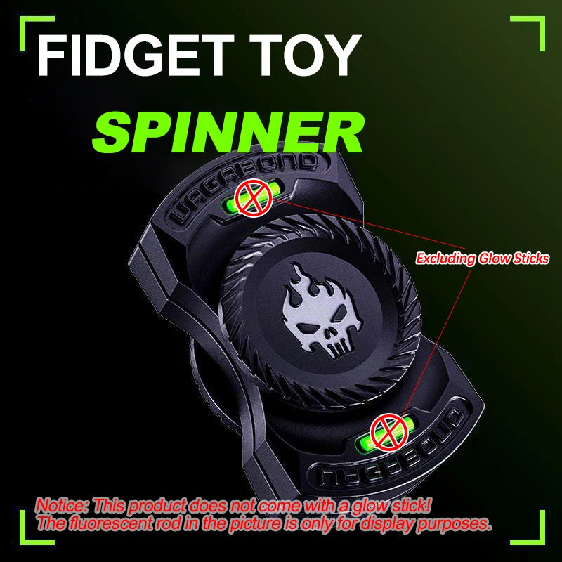 3-in-1 Skeleton Fidget Spinner