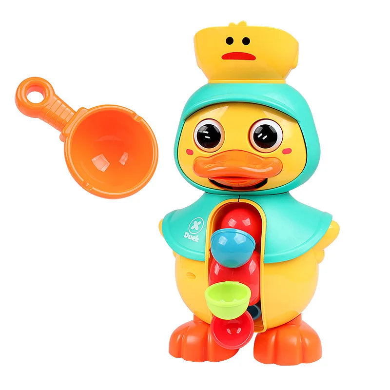 🚿 Duck Bath Water Wheel Toy