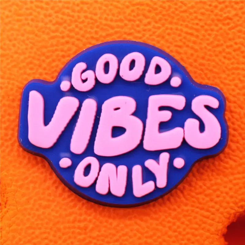 Positive Message Shoe Charms