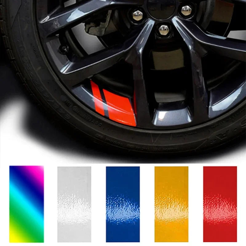 🛞 Reflective Wheel Rim Stripe Stickers