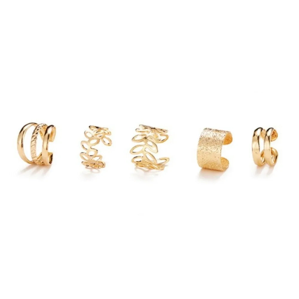 Smooth C-Shape Ear Cuff – No Piercing