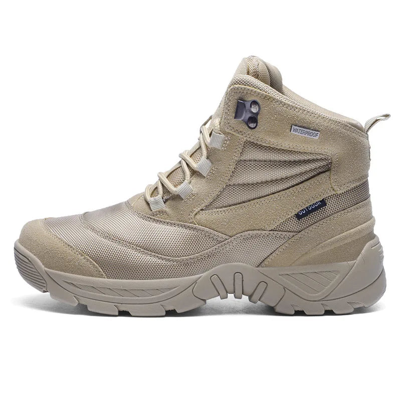 Men's Waterproof Combat Ankle Boots