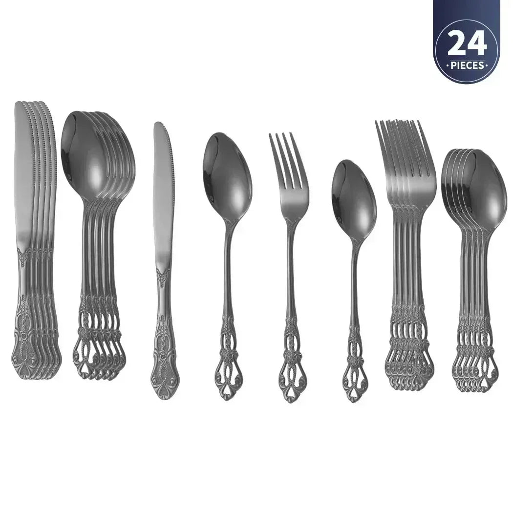 Gold Stainless Steel Cutlery Set