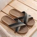 Men's Linen Casual Slides