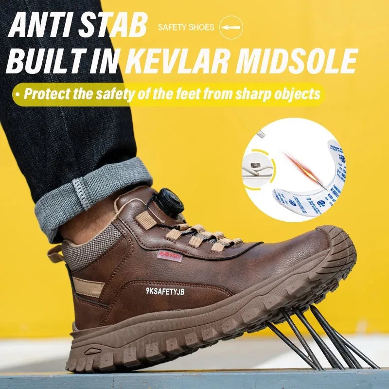Waterproof Steel Toe Work Boots