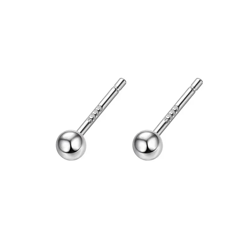 French Petal Stud Earrings