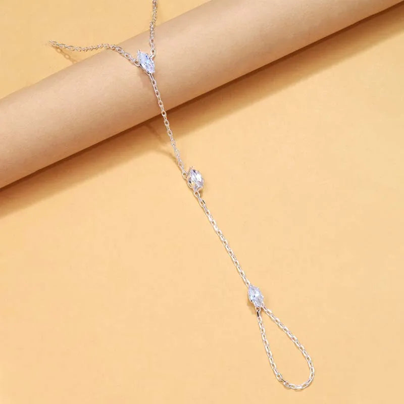 🔷 Bohemia Crystal Rhombus Bracelet