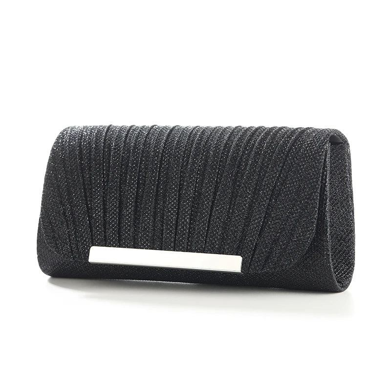 Sequin Chain Evening Bag