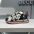 Men's Platform Lace-Up Sneakers