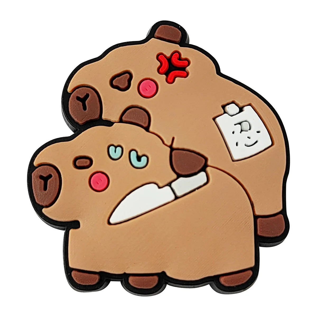 Capybara Shoe Charms