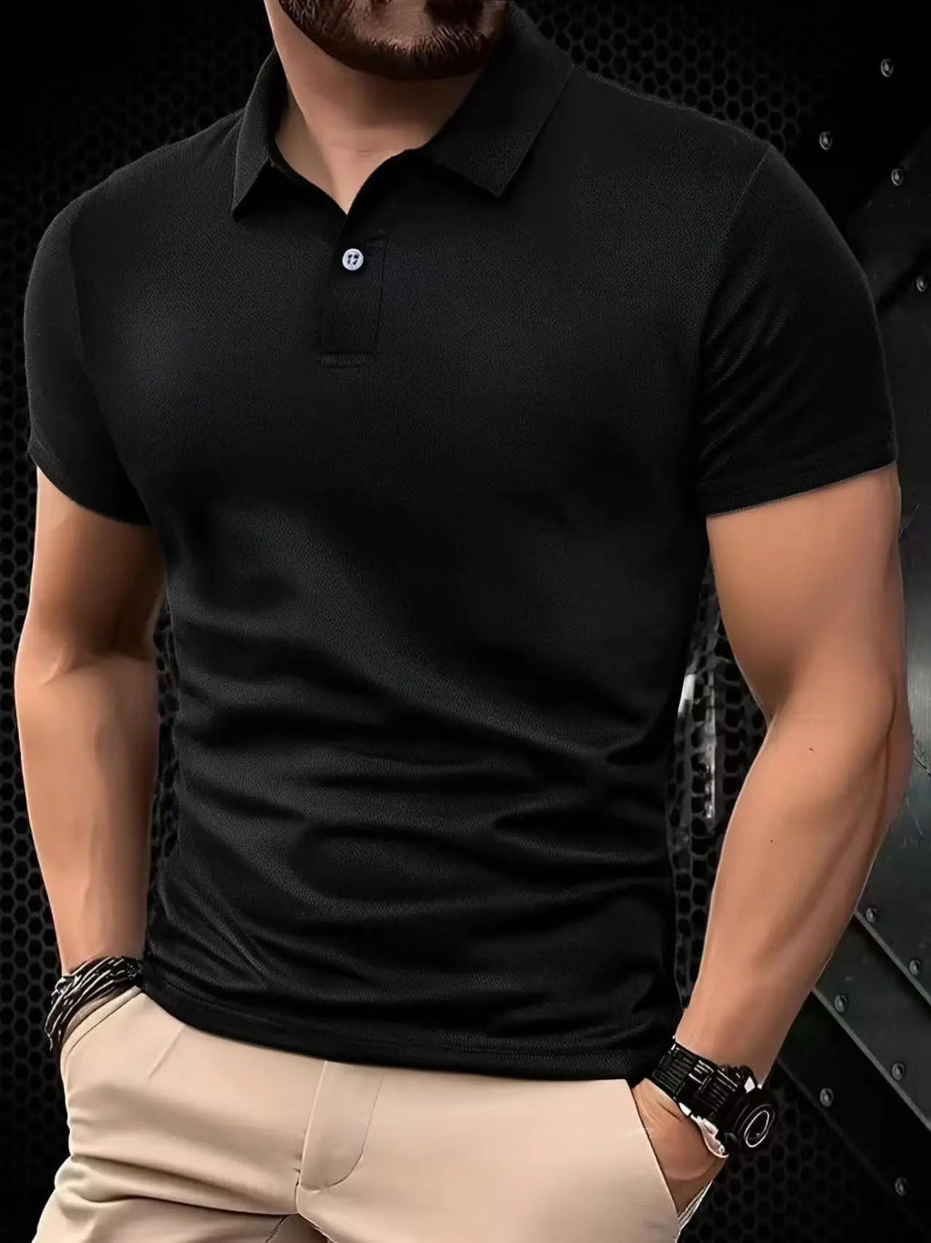 Men's Ultralight Quick-Dry Polo Shirt