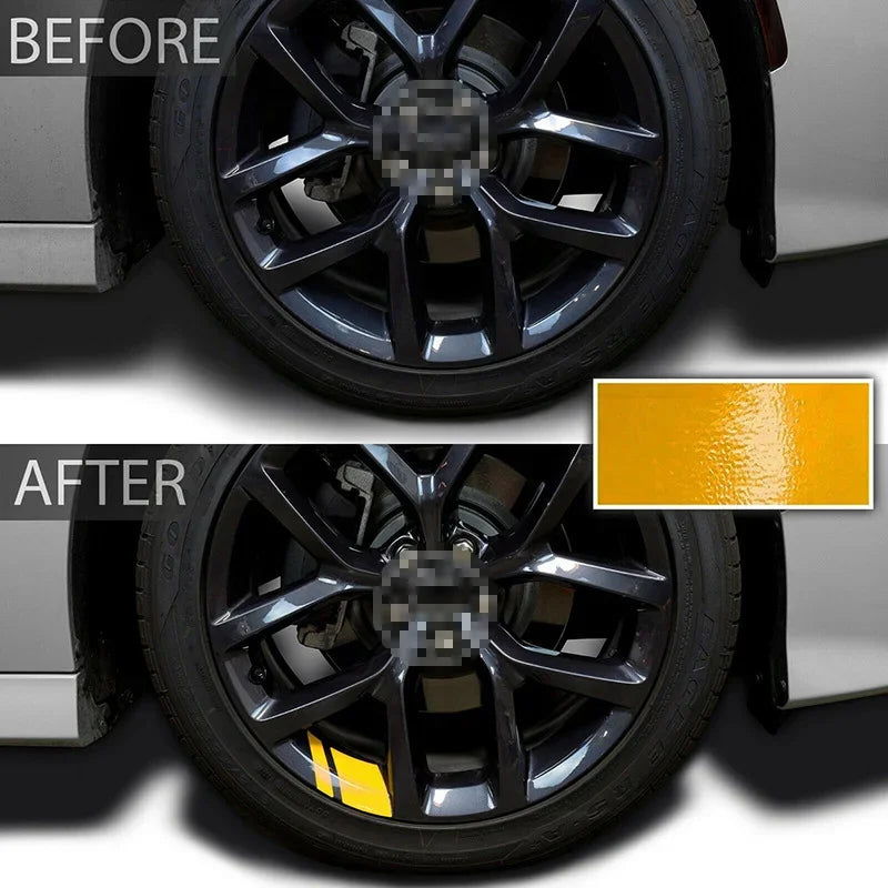 🛞 Reflective Wheel Rim Stripe Stickers