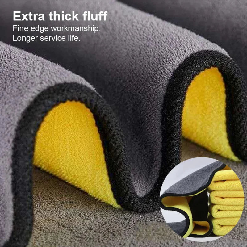 🧽 Microfiber Car Wash Drying Towel
