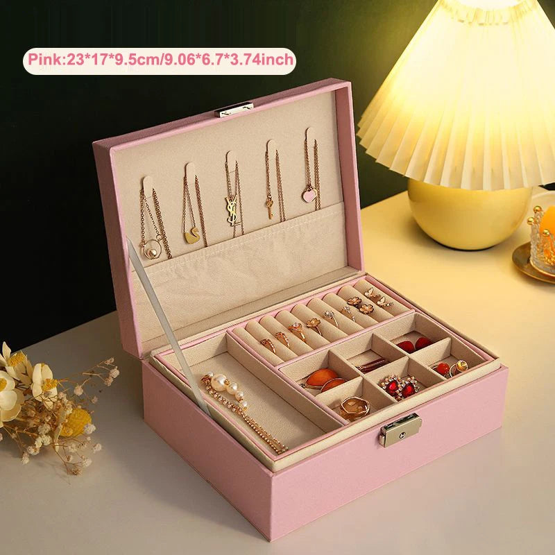 Portable Travel Jewelry Box