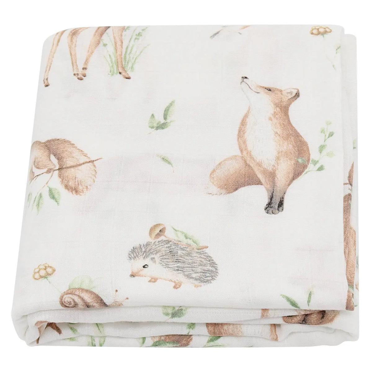 Bamboo Muslin Baby Swaddle Blanket 120cm