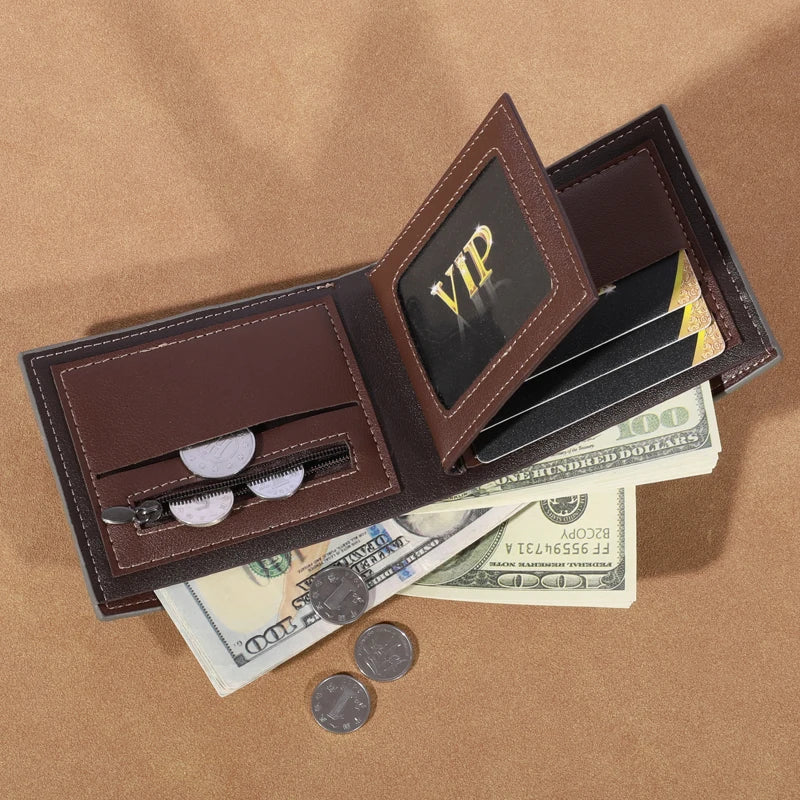 Men's Vintage Photo Wallet