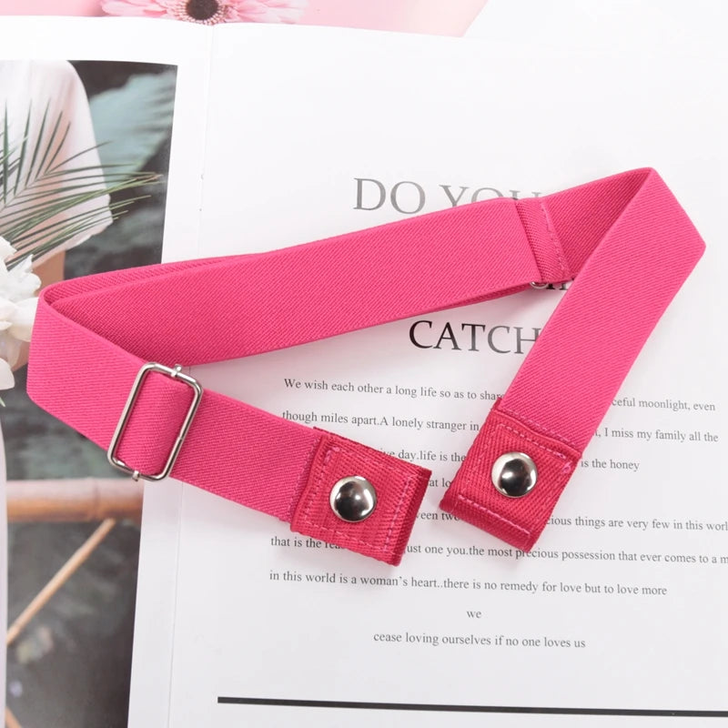 Buckle-Free Stretch Elastic Belt