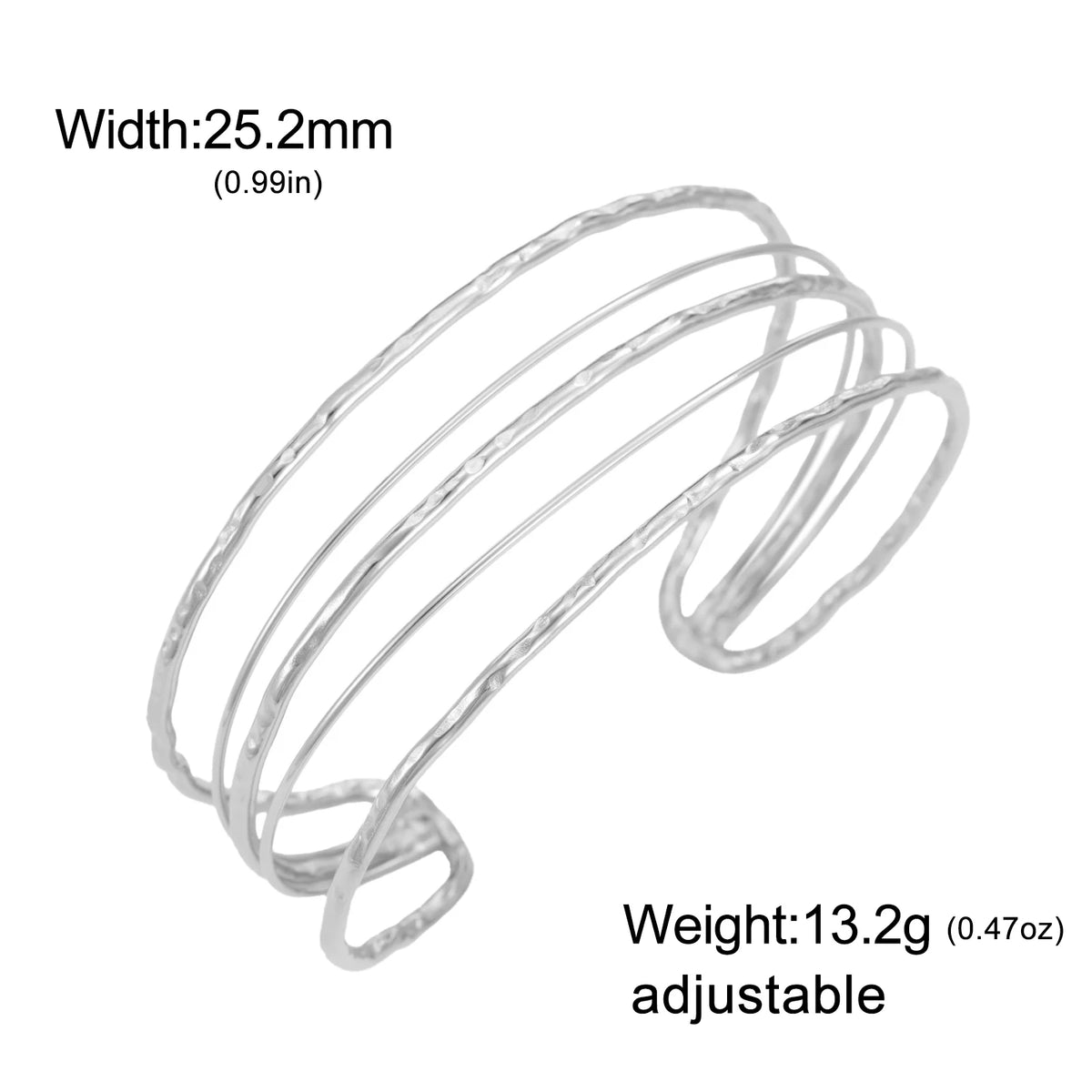 ✨ Cazador Gold Stainless Steel Cuff Bracelet