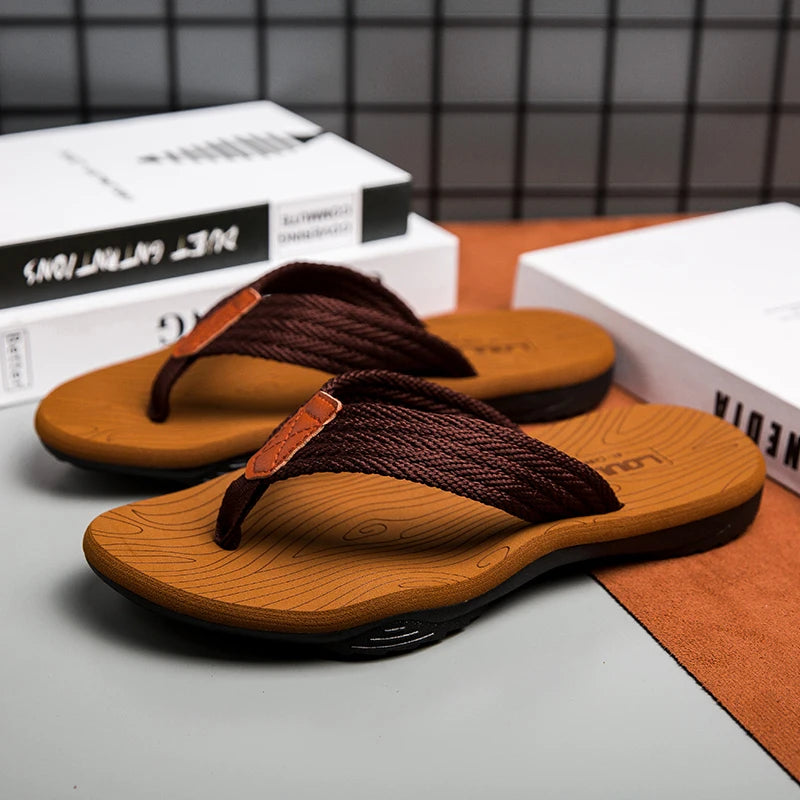 Men's Breathable Slip-On Sandals