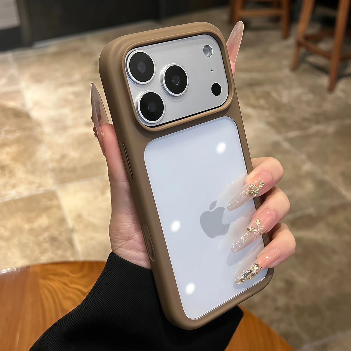 Clear Hard Back iPhone Case