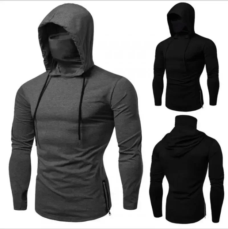 Men's Lightweight Solid Hoodie