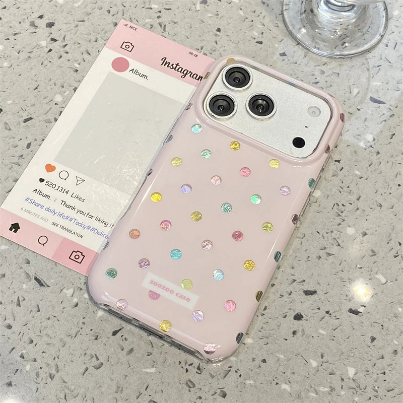 Colorful Dots iPhone Case