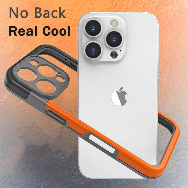 Backless Heat Dissipation iPhone Bumper