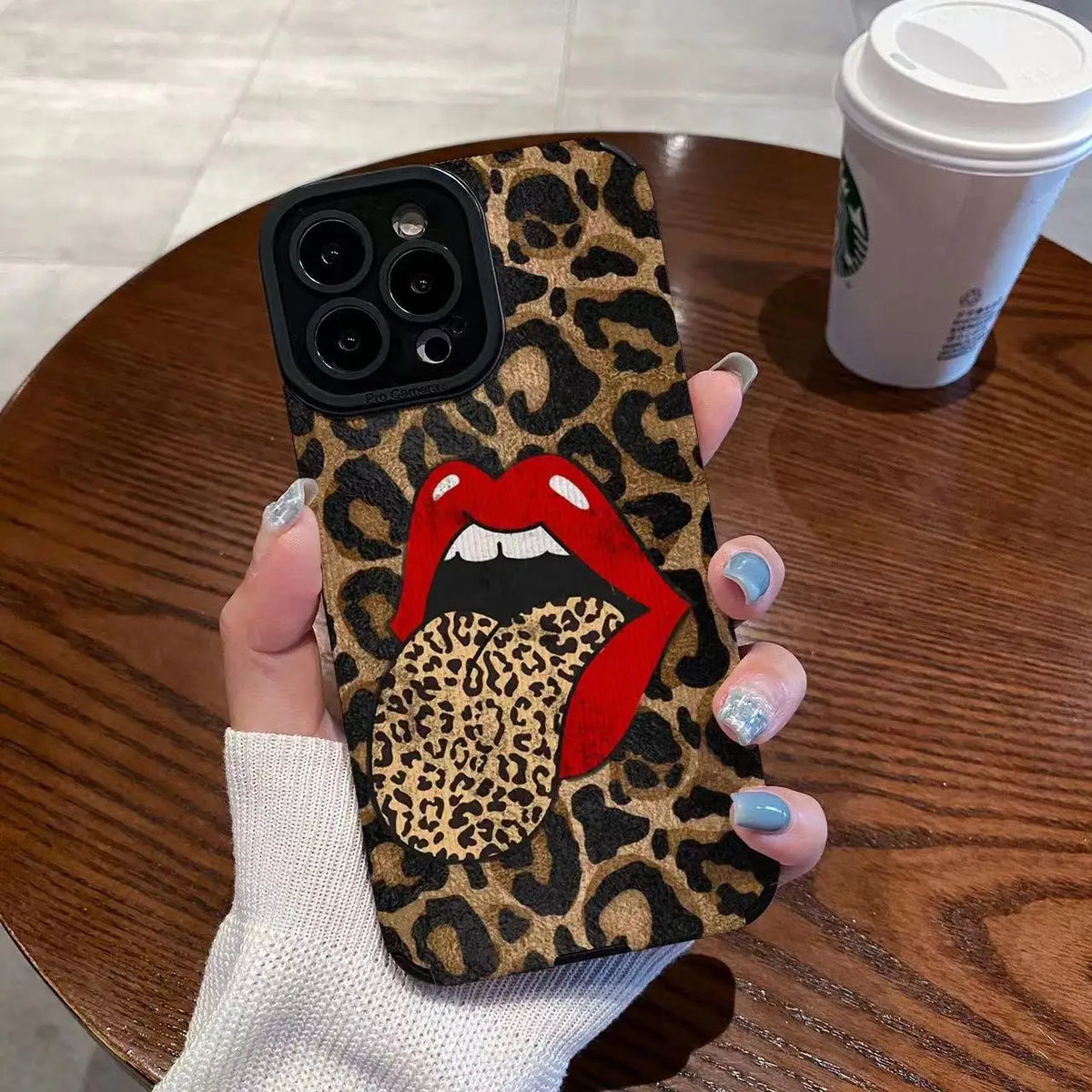 Leopard Print Silicone iPhone Case