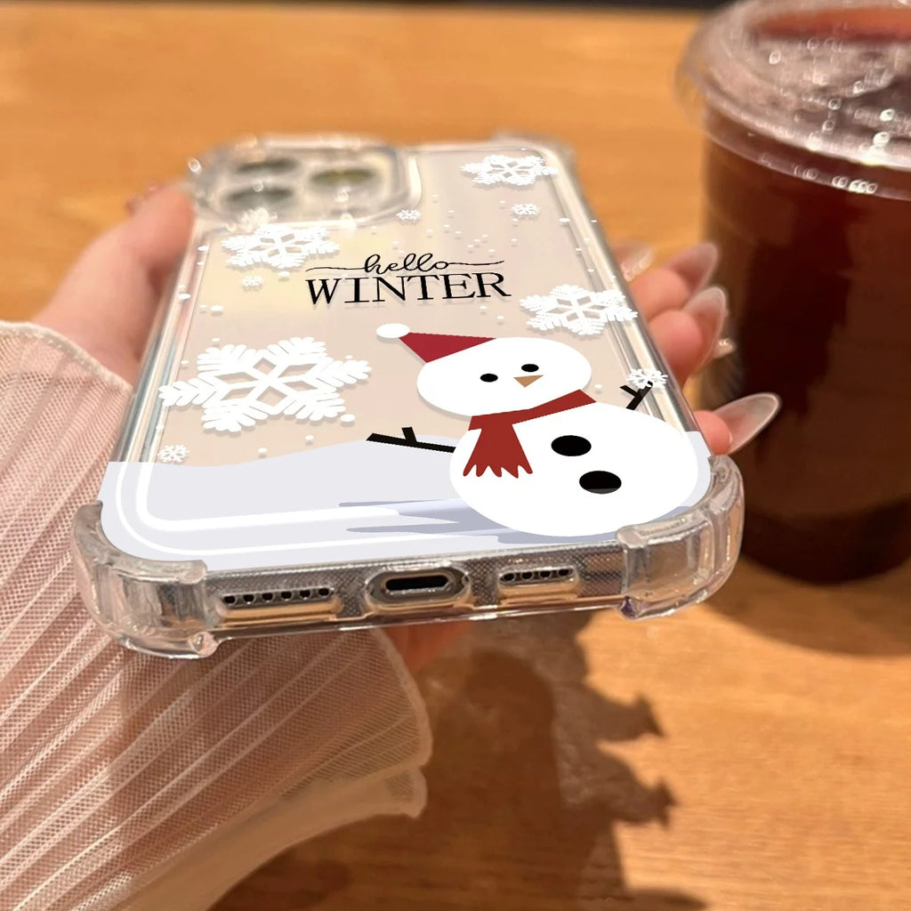 Christmas Snowman iPhone Case