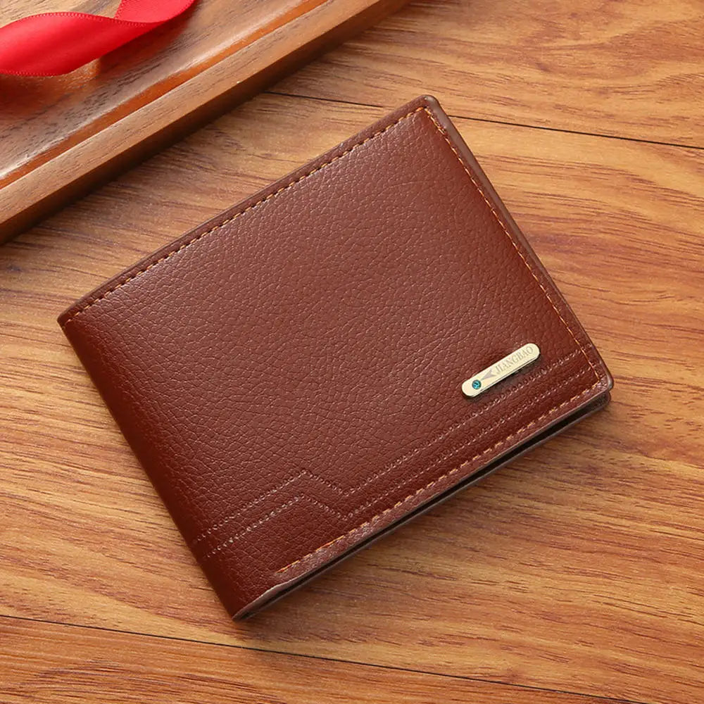 Lychee Texture Men's Wallet