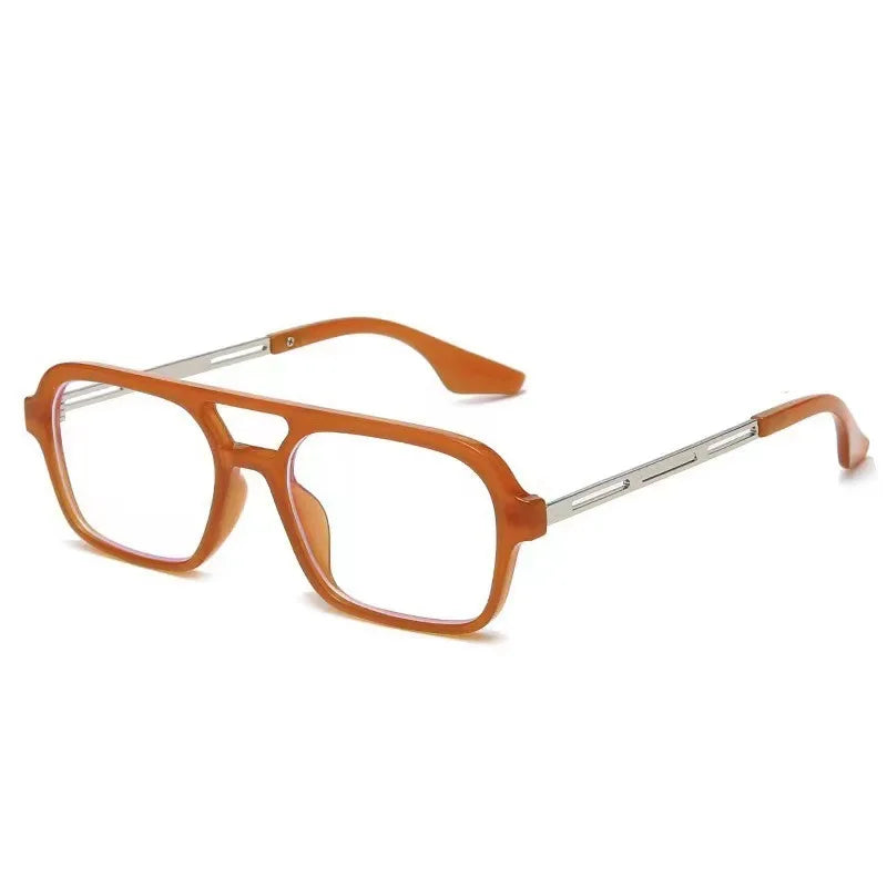 Retro Double Bridge Gradient Sunglasses