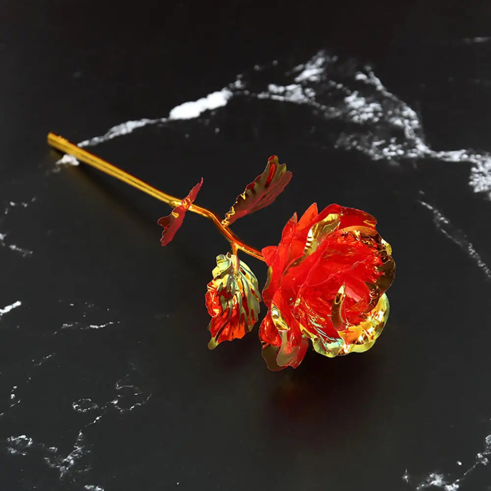 24K Gold Plated Forever Rose