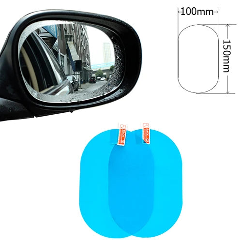🚗 Anti-Fog Car Mirror Film