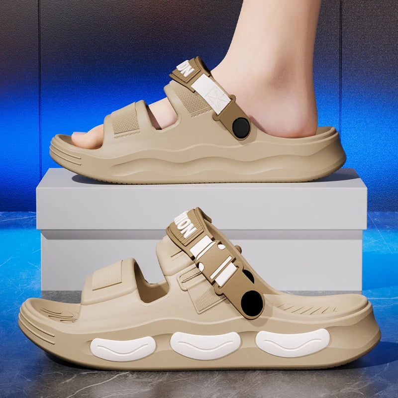 Men's Thick-Sole EVA Slides