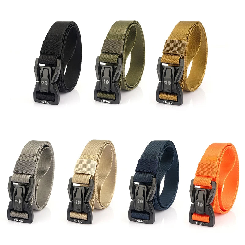 Nylon Techwear Belt with Quick Release Buckle