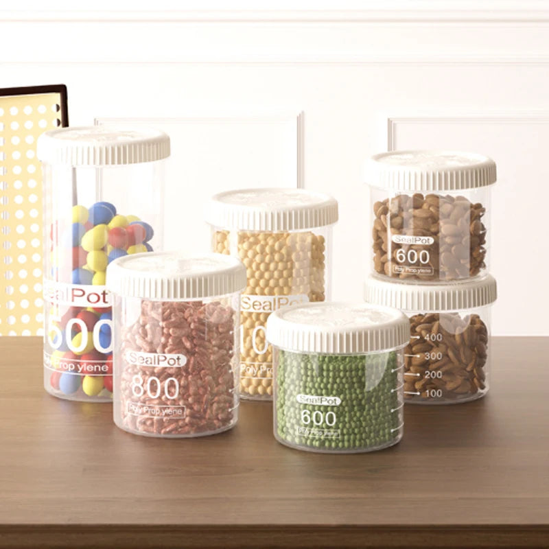 Airtight Swivel-Cap Grain Jar