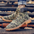Men's Camouflage Ankle Boots