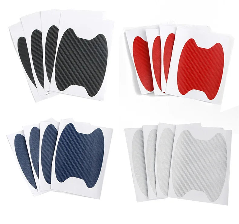 🚗 Carbon Fiber Door Handle Protection Film
