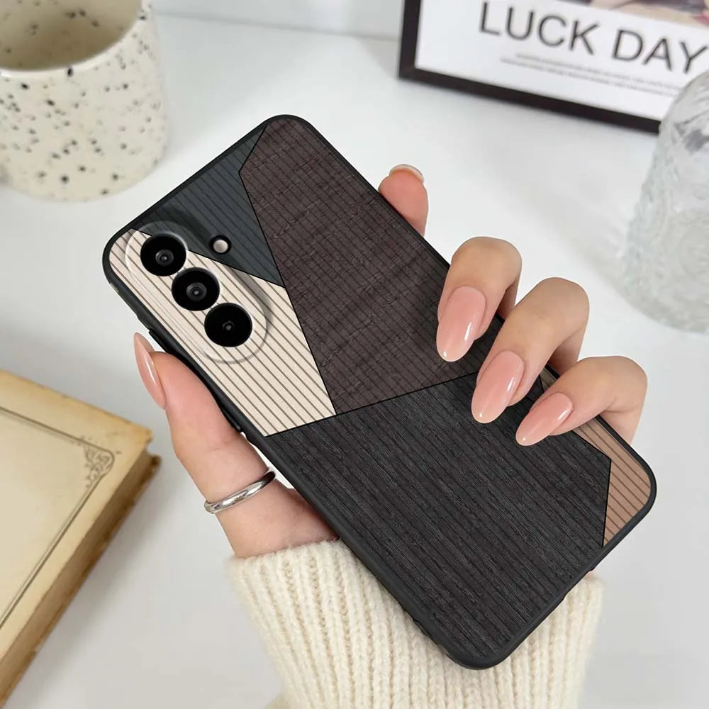 🌳 Vintage Wood Grain Phone Case