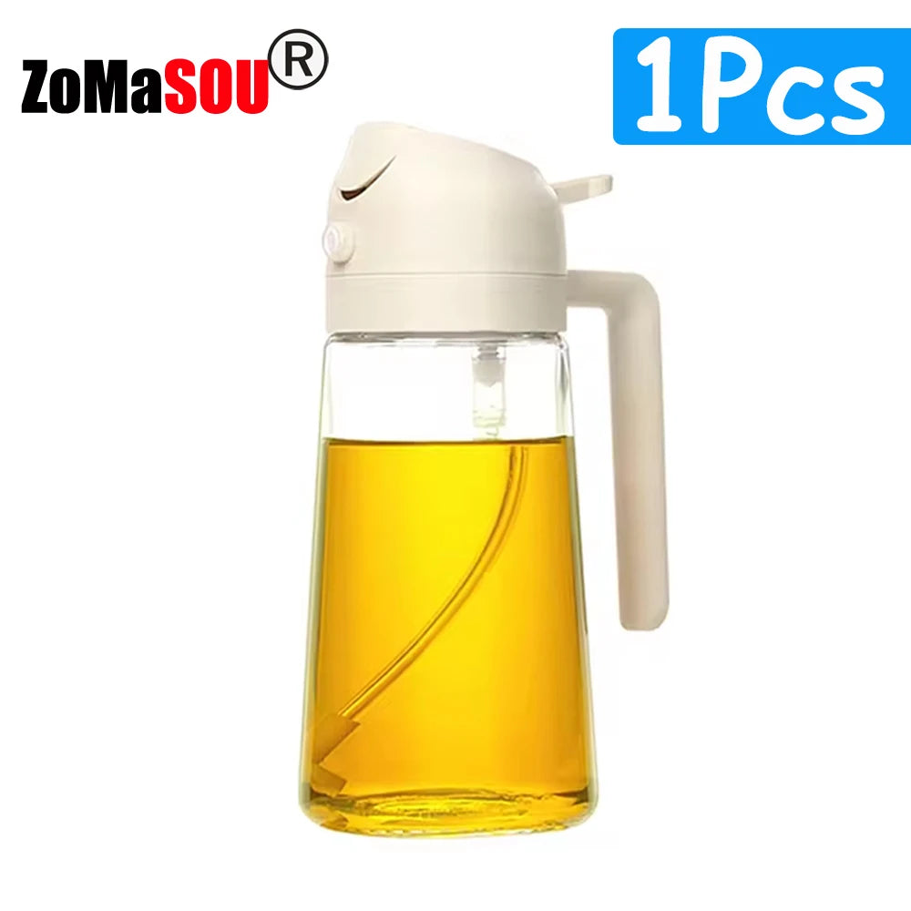 2-in-1 Oil Sprayer & Pourer Bottle